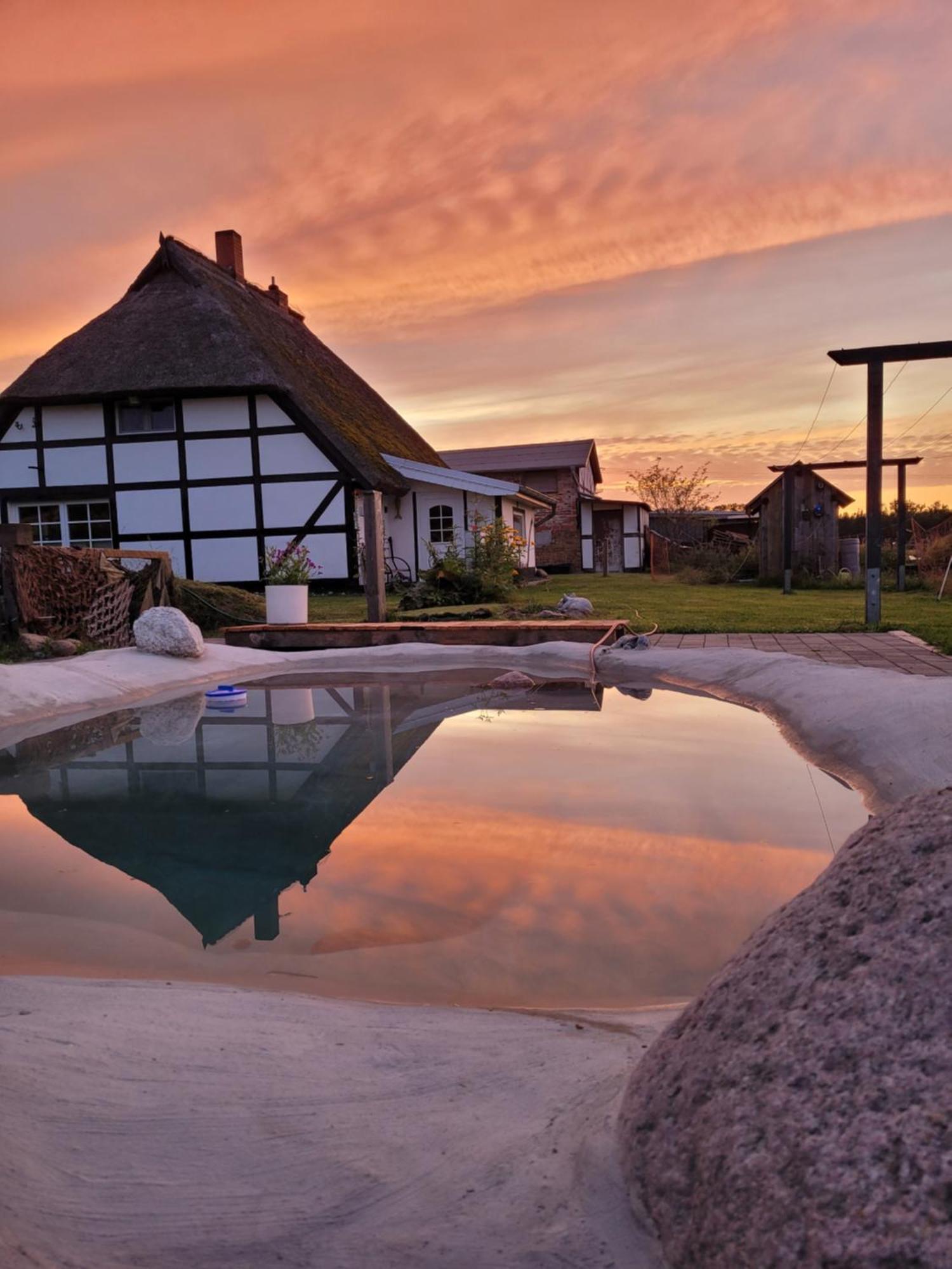 Urlaub Unterm Reetdach Auf Dem Darss Villa Fuhlendorf  Exterior foto